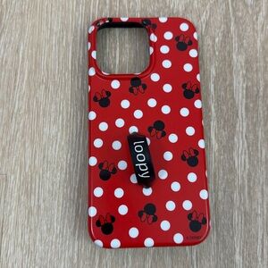 disney minnie mouse iphone 15 pro max loopy case